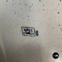 Italian modern blue ceramic bidet by Antonia Campi for Richard Ginori, 1970s