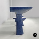 Italian modern blue bathroom fixtures Gardena Antonia Campi Richard Ginori 1970s