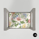 Italian Art Deco grey stools by Gino Maggioni for Atelier Borsani Varedo, 1930s