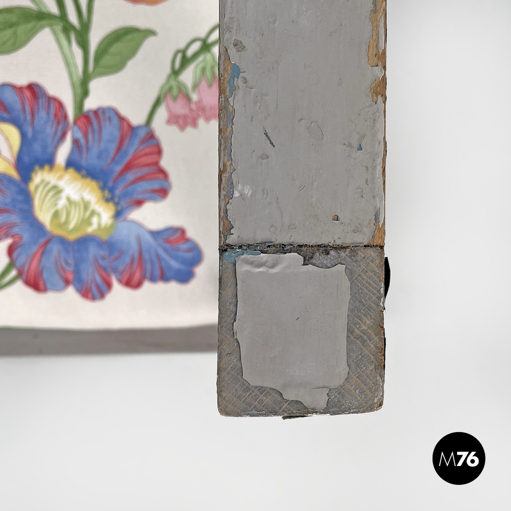 Italian Art Deco grey stools by Gino Maggioni for Atelier Borsani Varedo, 1930s