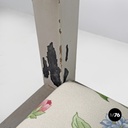 Italian Art Deco grey stools by Gino Maggioni for Atelier Borsani Varedo, 1930s