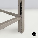 Italian Art Deco grey stools by Gino Maggioni for Atelier Borsani Varedo, 1930s