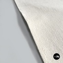 Italian post-modern rectangular synthetic short hair white carpet, 2000s