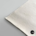 Italian post-modern rectangular synthetic short hair white carpet, 2000s