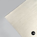 Italian post-modern rectangular synthetic short hair white carpet, 2000s