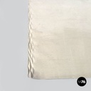 Italian post-modern rectangular synthetic short hair white carpet, 2000s