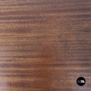 Italian mid-century modern rectangular coffee table in wood, 1950s