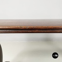 Italian mid-century modern rectangular coffee table in wood, 1950s