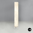 Italian mid-century modern white industrial bathroom two doors cabinet, 1960s