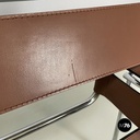 Italian mid-century Brown Armchairs Wassily by Marcel Breuer for Gavina, 1960s