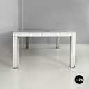 Italian modern Green white Dining table Quaderna Design Superstudio Zanotta 1970