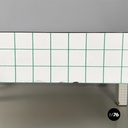 Italian modern Green white Dining table Quaderna Design Superstudio Zanotta 1970