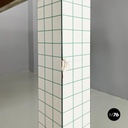 Italian modern Green white Dining table Quaderna Design Superstudio Zanotta 1970