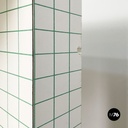 Italian modern Green white Dining table Quaderna Design Superstudio Zanotta 1970