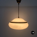 Italian mid century modern 2/5 chandelier by GPA Monti Studio for Kartell, 1959