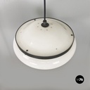 Italian mid century modern 2/5 chandelier by GPA Monti Studio for Kartell, 1959