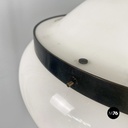 Italian mid century modern 2/5 chandelier by GPA Monti Studio for Kartell, 1959