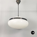 Italian mid century modern 2/5 chandelier by GPA Monti Studio for Kartell, 1959