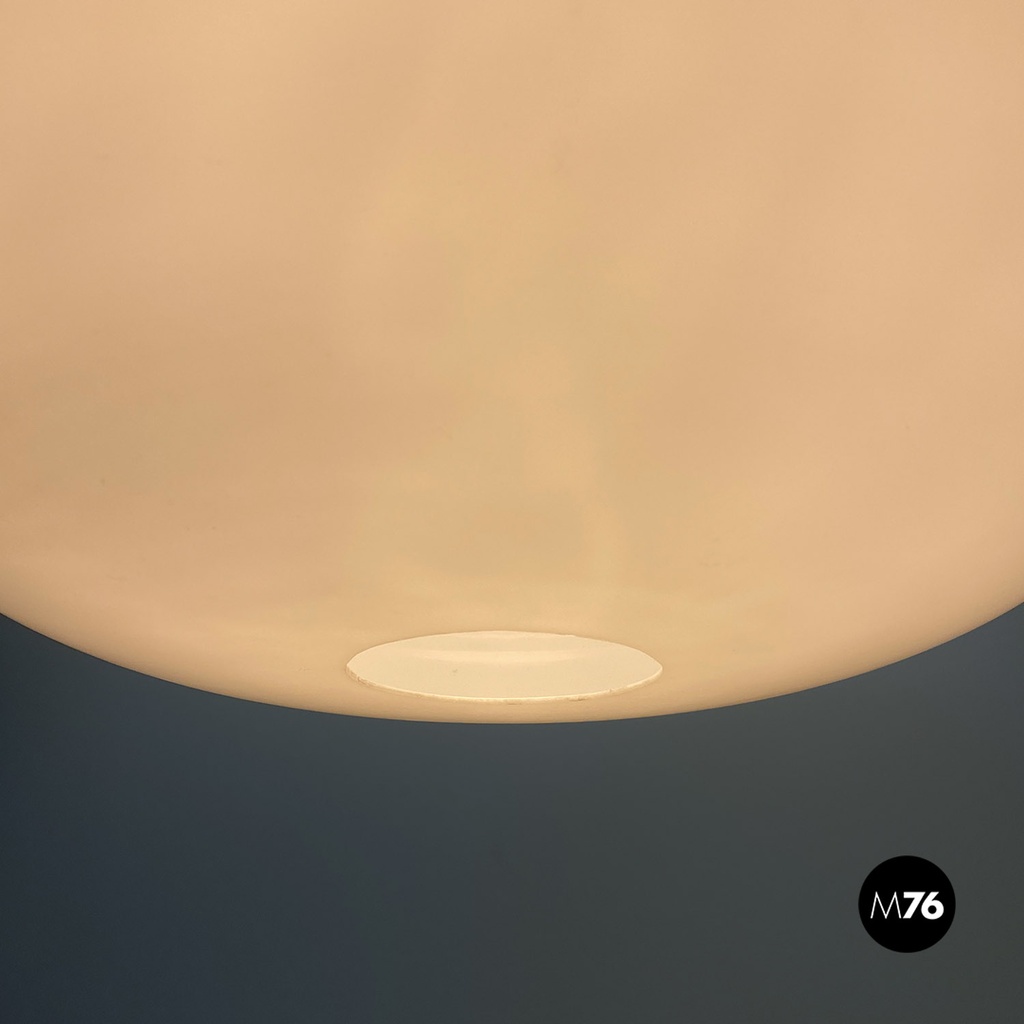 Italian mid century modern 2/5 chandelier by GPA Monti Studio for Kartell, 1959