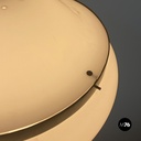 Italian mid century modern 2/5 chandelier by GPA Monti Studio for Kartell, 1959