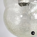 Italian mid-century modern Glass Chandelier Bilobo by Tobia Scarpa Flos, 1960s