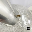 Italian mid-century modern Glass Chandelier Bilobo by Tobia Scarpa Flos, 1960s