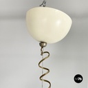 Italian mid-century modern Glass Chandelier Bilobo by Tobia Scarpa Flos, 1960s