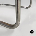 Italian modern wood steel Vienna straw chairs Cesca style by Marcel Breuer, 1970