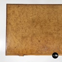 Italian mid-century modern Double shelf coffee table in buxus and wood 1930-1940