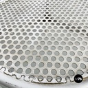 Italian mid-century modern Outdoor coffe tables in white metal by Emu, 1960s