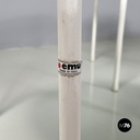 Italian mid-century modern Outdoor coffe tables in white metal by Emu, 1960s