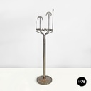 Italian modern round metal floor coat rack Melpomene by BBPR for Artemide, 1970s