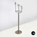 Italian modern round metal floor coat rack Melpomene by BBPR for Artemide, 1970s
