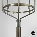 Italian modern round metal floor coat rack Melpomene by BBPR for Artemide, 1970s