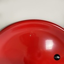 Italian modern Red metal Wall lamp by Sankey Targetti, 1970s