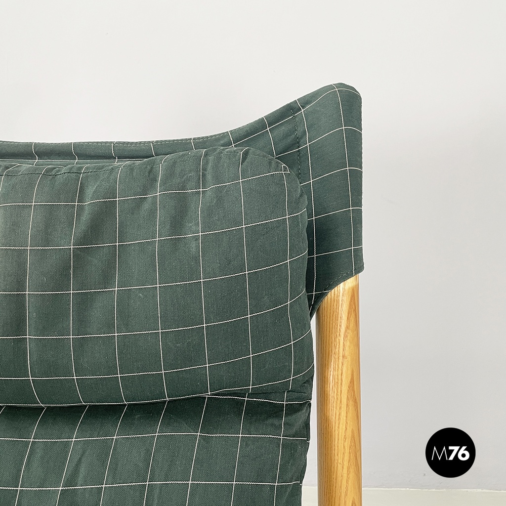 Italian mid-century modern Armchair Carmina by Carlo Santi for Arflex, 1970s