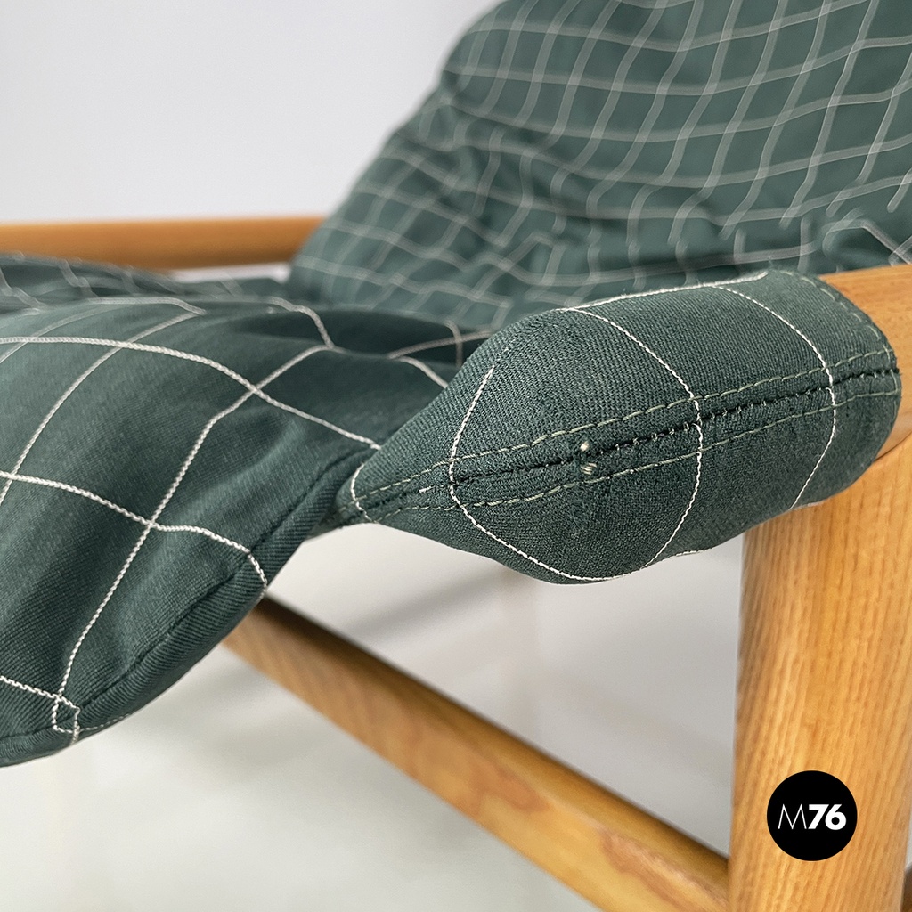 Italian mid-century modern Armchair Carmina by Carlo Santi for Arflex, 1970s