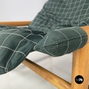 Italian mid-century modern Armchair Carmina by Carlo Santi for Arflex, 1970s