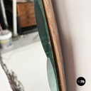 Italian mid-century modern Wall mirror with iron curl details, 1960s