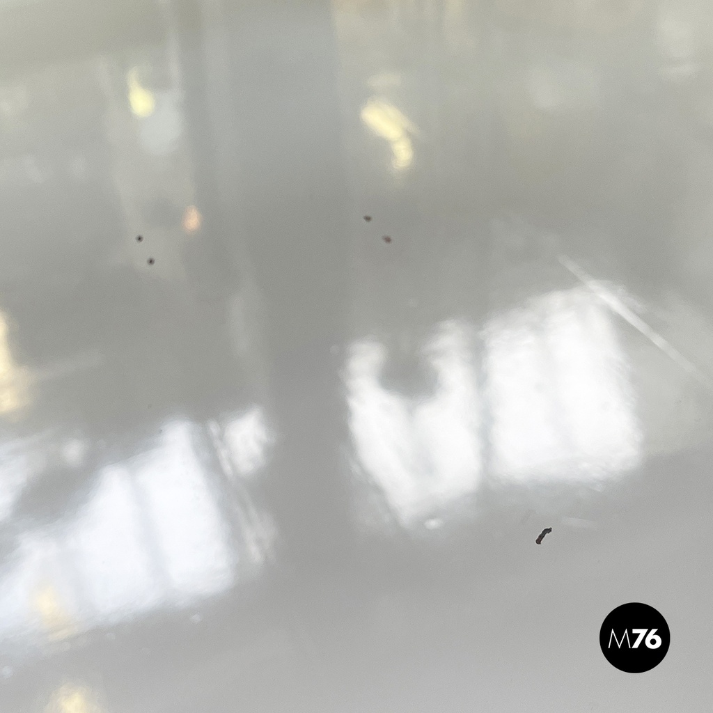 Italian mid-century modern Wall mirror with iron curl details, 1960s