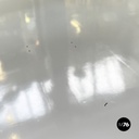 Italian mid-century modern Wall mirror with iron curl details, 1960s