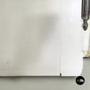 Italian Double swing door entirely in white wood, early 1900s