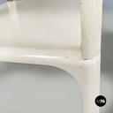 Italian space age Plastic coffee table Demetrio 45 by Magistretti Artemide 1970s