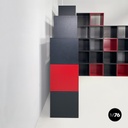 Italian modern modular bookcase Programma 1 Antonia Astori De Ponti Driade 1970s