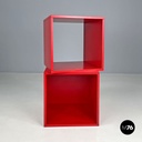 Italian modern modular bookcase Programma 1 Antonia Astori De Ponti Driade 1970s