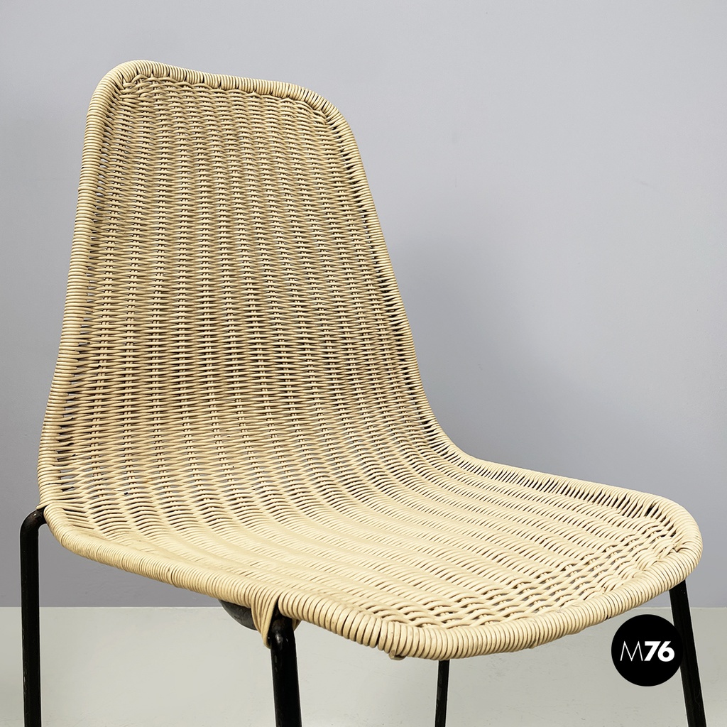 Italian mid-century modern Chairs Du 40 by Gastone Rinaldi for Rima, 1960s