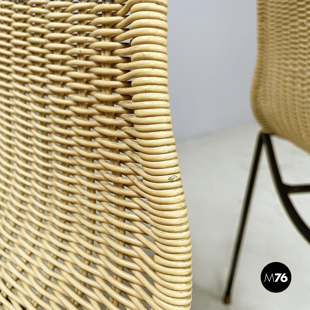 Italian mid-century modern Chairs Du 40 by Gastone Rinaldi for Rima, 1960s