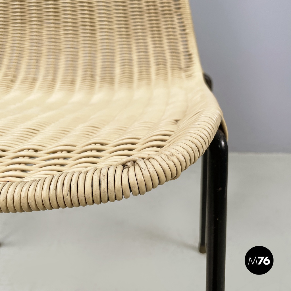 Italian mid-century modern Chairs Du 40 by Gastone Rinaldi for Rima, 1960s