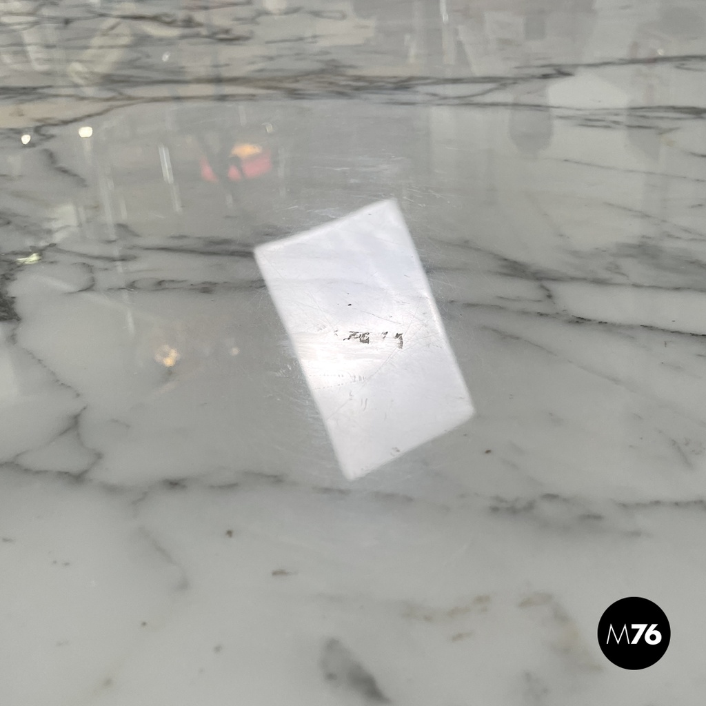 Italian modern round marble table Samo by Carlo Scarpa for Simon Gavina, 1970s