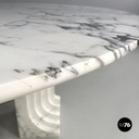 Italian modern round marble table Samo by Carlo Scarpa for Simon Gavina, 1970s